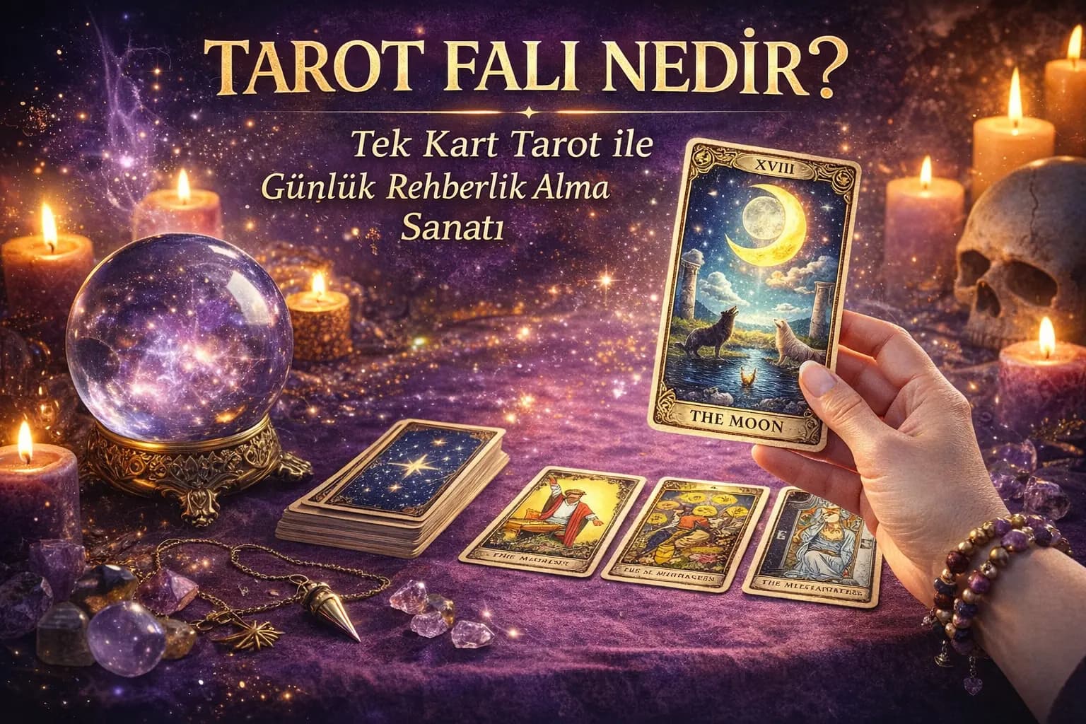 Tarot Falı Nedir? Tek Kart Tarot ile Günlük Rehberlik Alma Sanatı