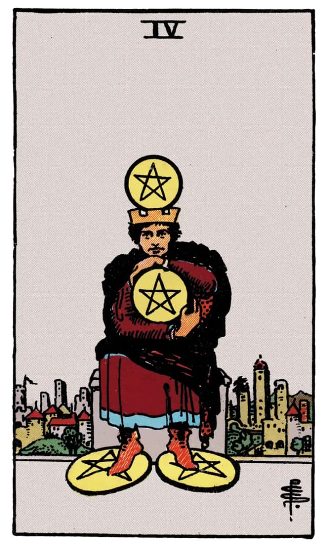 Pentakl Dörtlüsü Tarot Kartı