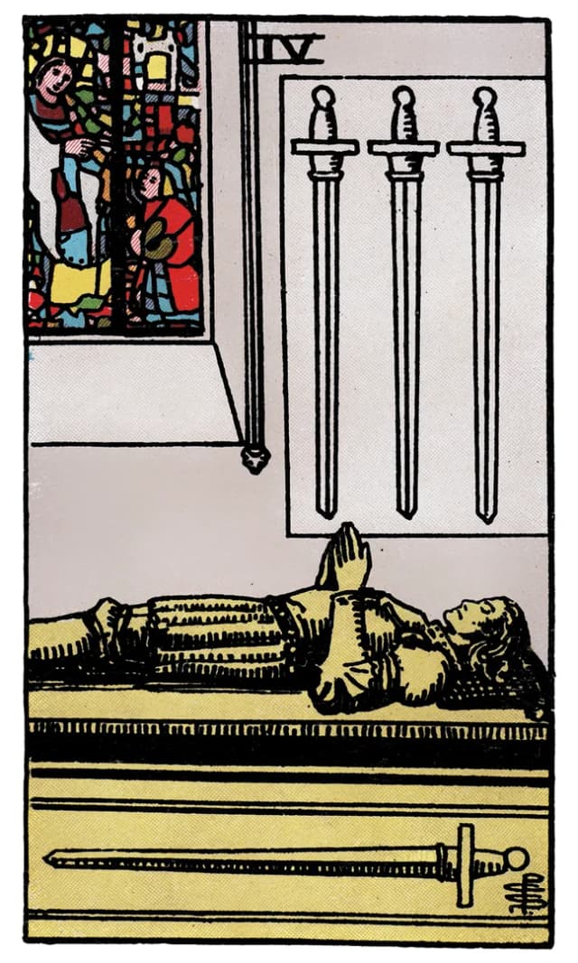 Kılıç Dörtlüsü Tarot Kartı