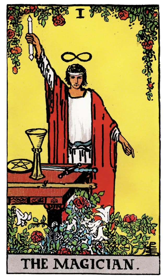 Büyücü Tarot Kartı