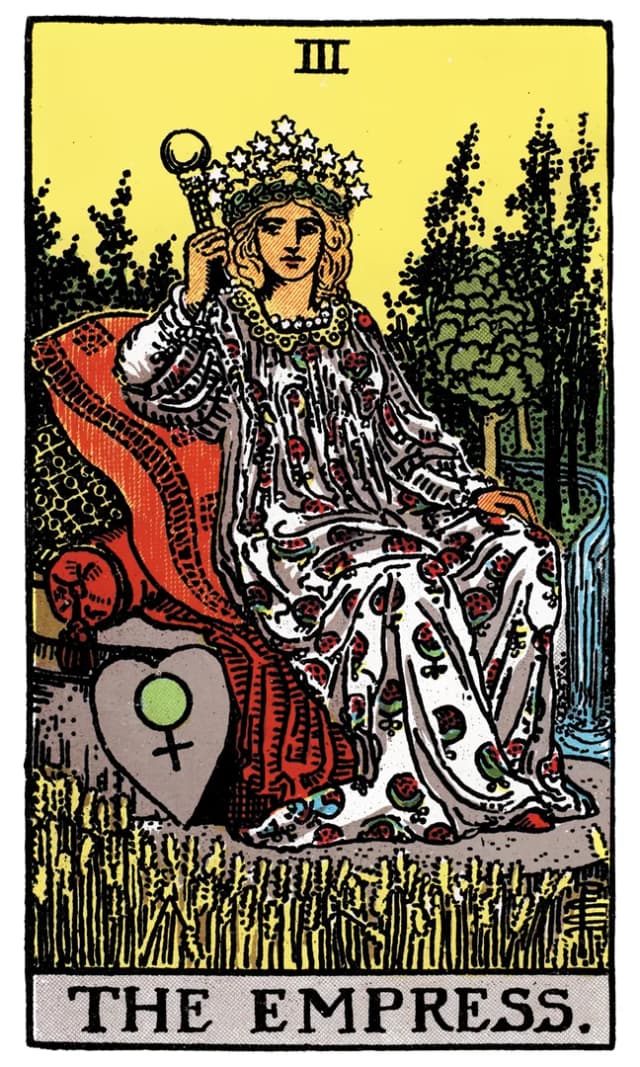 İmparatoriçe Tarot Kartı