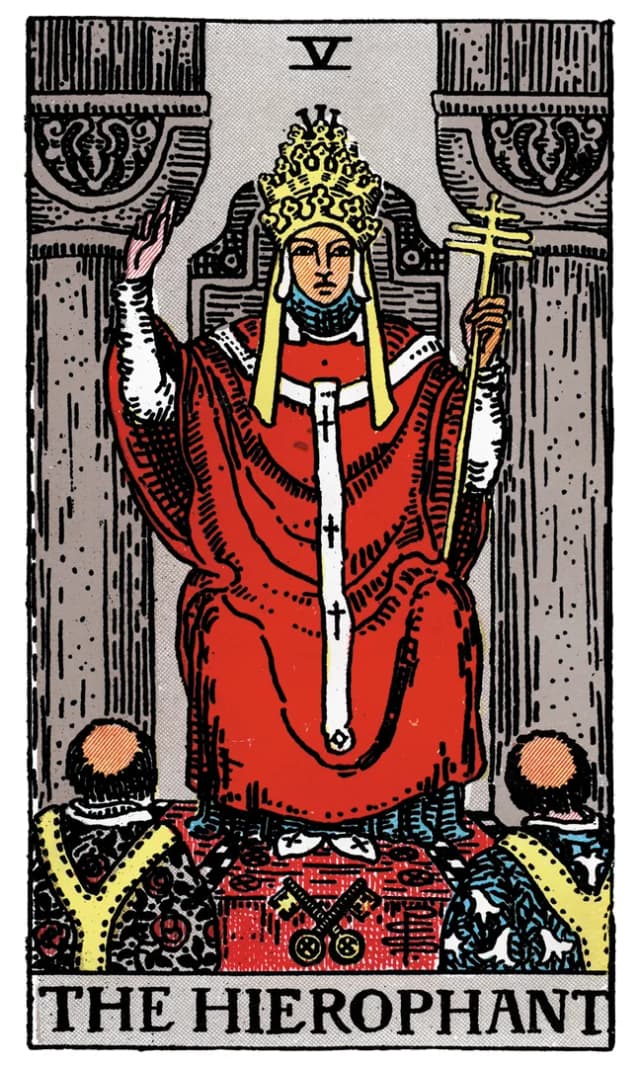 Aziz Tarot Kartı