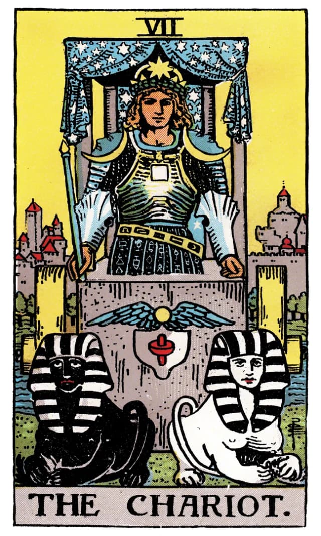 Savaş Arabası Tarot Kartı