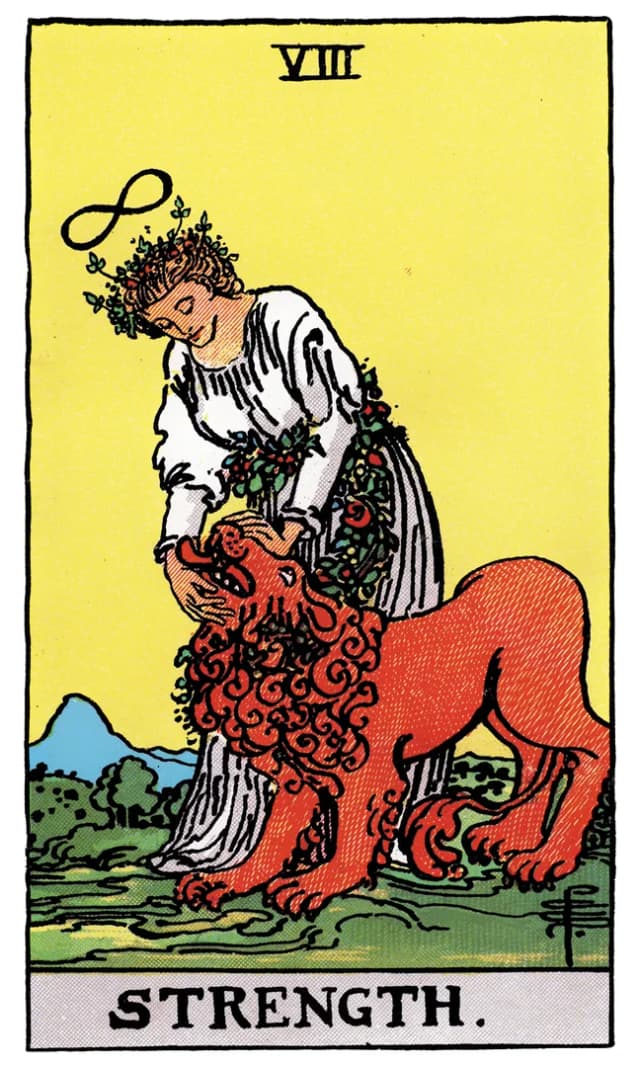Güç Tarot Kartı