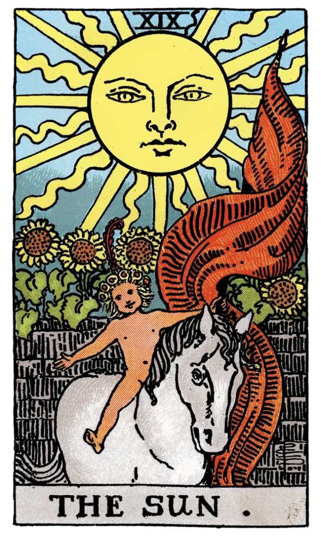 Güneş Tarot Kartı