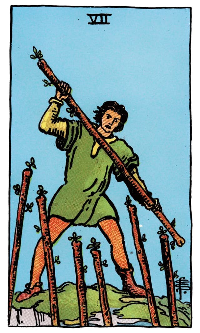 Asa Yedilisi Tarot Kartı